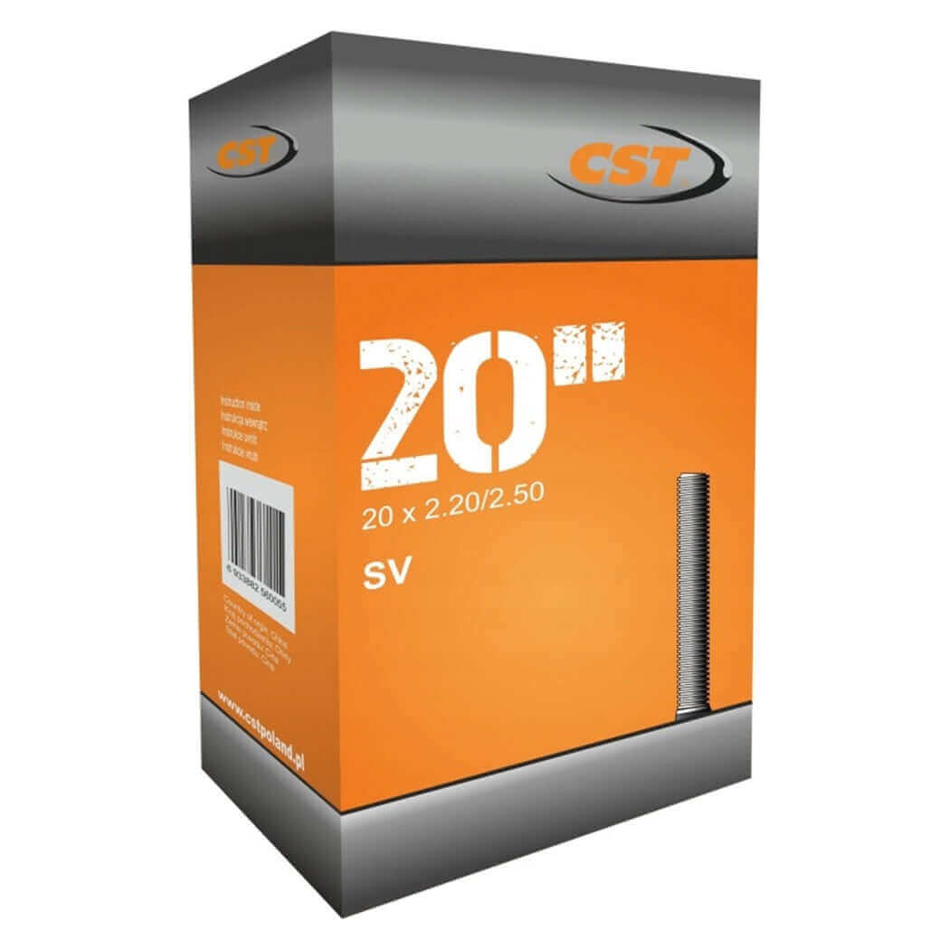 Tube 20 x 1.5-1.75 - Schrader Valve - Black