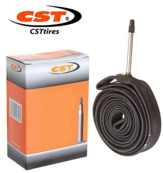 CST Tube 700 x 19-23C Presta Valve 80mm Threaded Black