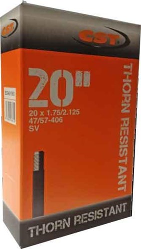 CST Tube Thornproof 20 x 1.9-2.125 Schrader Valve Black