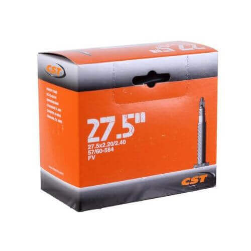 CST Tube 27.5 x 2.2-2.4 Schrader Valve 40mm Black